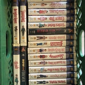 Shirley Temple vhs movies set of 20